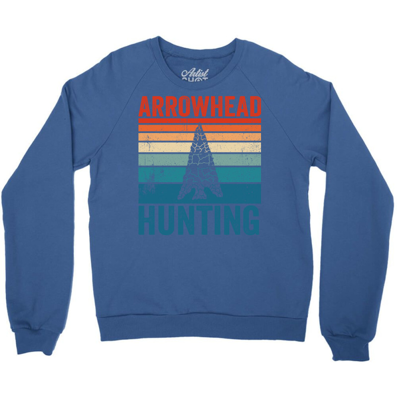 Arrowheads Hunting Retro Style Boy Crewneck Sweatshirt by lenainplongo2 | Artistshot