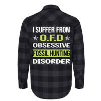 Obsessive Love Fossil Hunting Paleontology Paleont Flannel Shirt | Artistshot