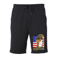 Dogs Of War Us Army Fleece Short | Artistshot