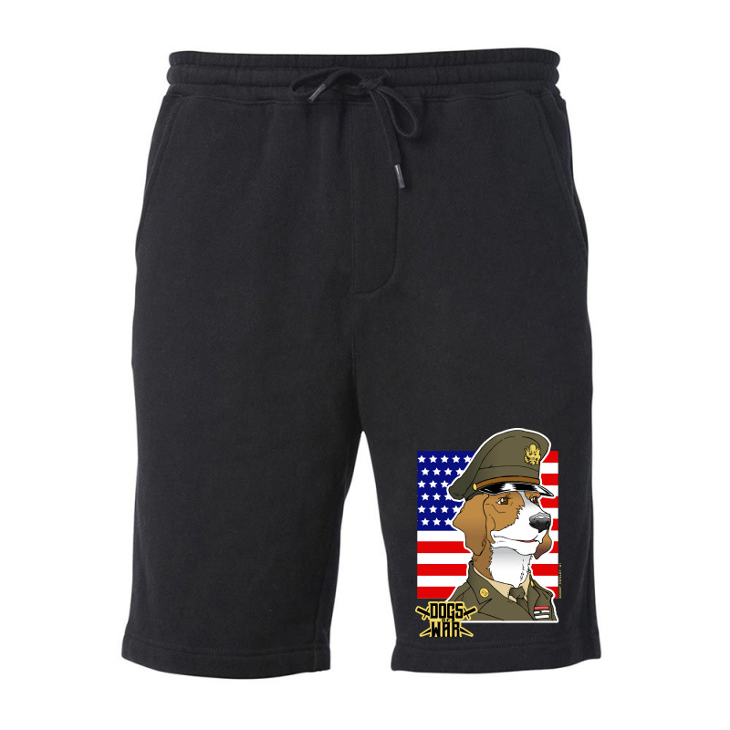 Dogs Of War Us Army Fleece Short | Artistshot