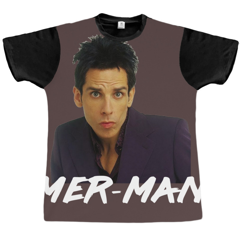 Merman Derek Zoolander Graphic T-shirt | Artistshot