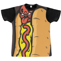 Hotdog Yellow Graphic T-shirt | Artistshot