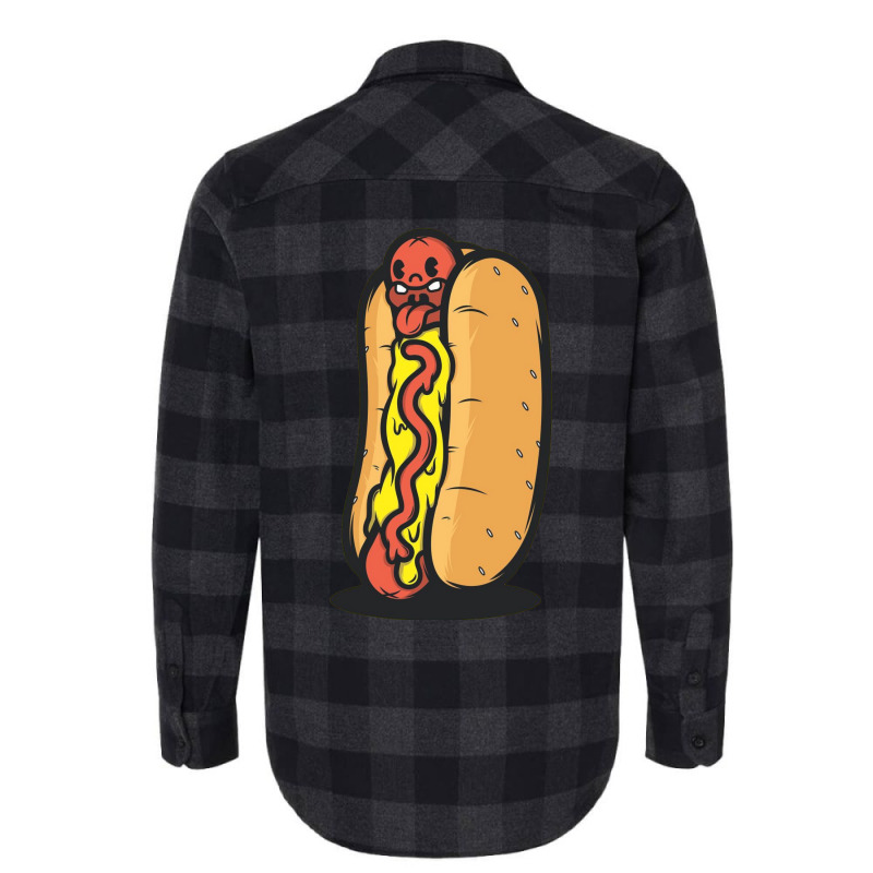 Hotdog Yellow Flannel Shirt | Artistshot