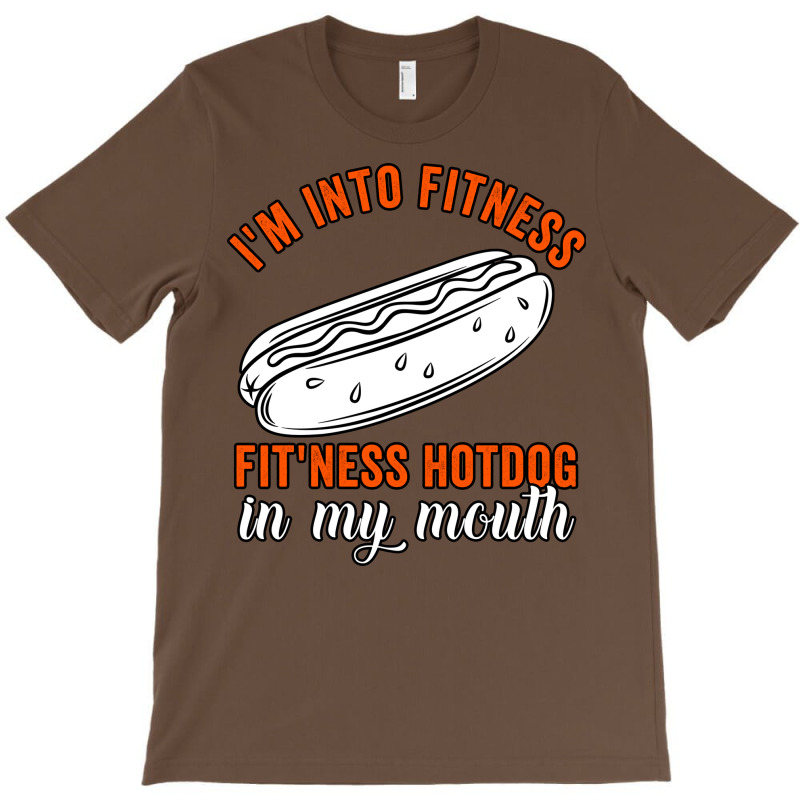 Im Into Fitness Fitness Hot Dog In My Mouth Summer T-shirt | Artistshot