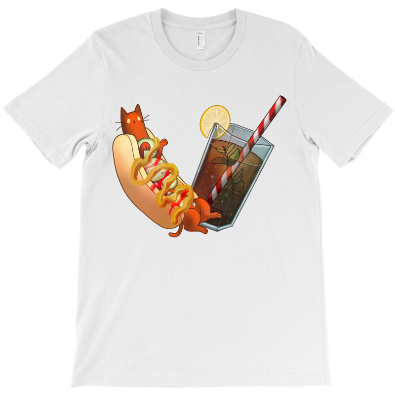 Menu 3 Hotdog And Lemonade Stars T-shirt | Artistshot