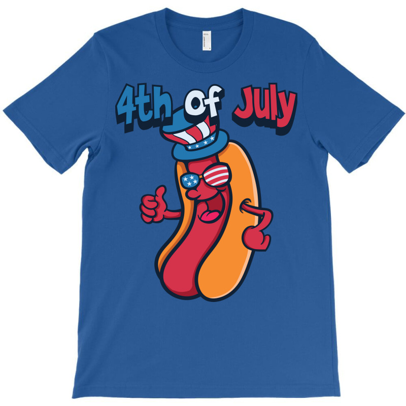 4th Of July Hotdog Travel T-shirt | Artistshot