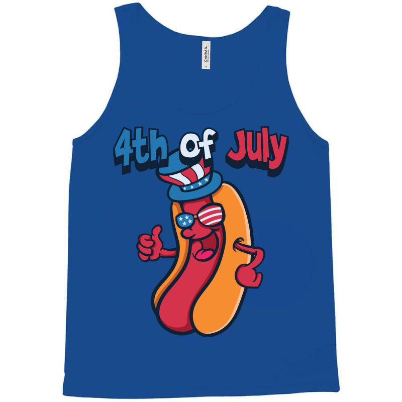 4th Of July Hotdog Travel Tank Top | Artistshot