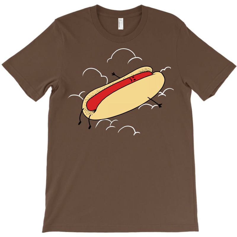 A Sad Hot Dog Retro T-shirt | Artistshot