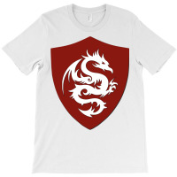 Heroic Dragon Shield T-shirt | Artistshot