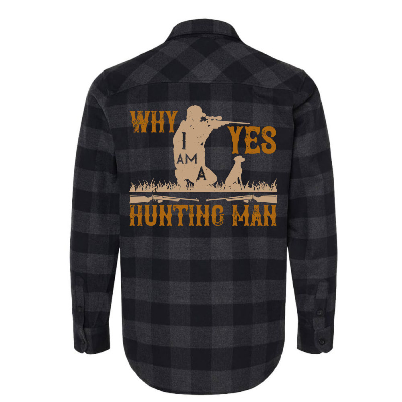 Funny Hunting Quote 70s Music Flannel Shirt | Artistshot