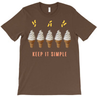 A Simple Ice Cream Makes You Happy Gelatto Summer T-shirt | Artistshot