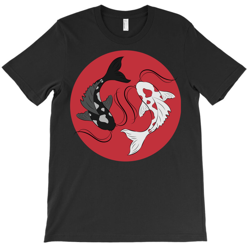 Circling Koi Fish Hipster T-Shirt by sbusiozald | Artistshot