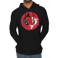 Circling Koi Fish Hipster Lightweight Hoodie | Artistshot