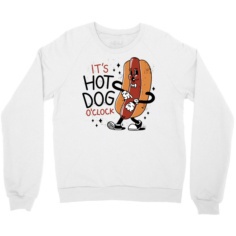 Hotdogcartoon Girl Crewneck Sweatshirt | Artistshot