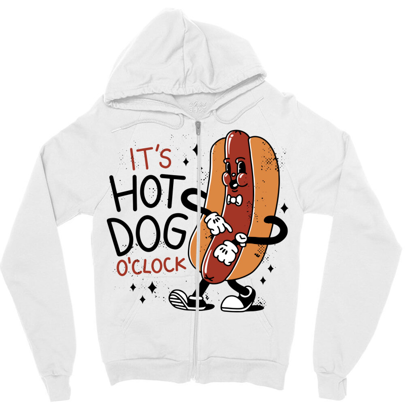 Hotdogcartoon Girl Zipper Hoodie | Artistshot