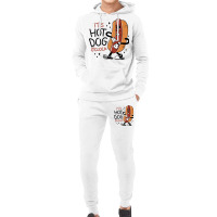 Hotdogcartoon Girl Hoodie & Jogger Set | Artistshot