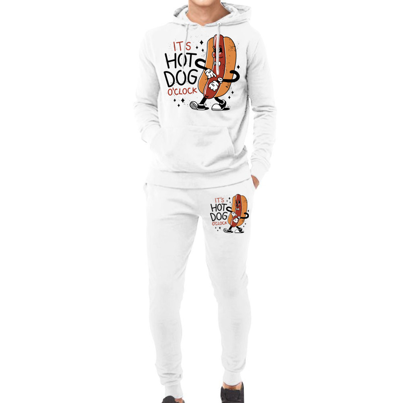 Hotdogcartoon Girl Hoodie & Jogger Set | Artistshot