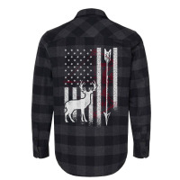 Deer Hunting With Bow For A Hunters Stars Flannel Shirt | Artistshot