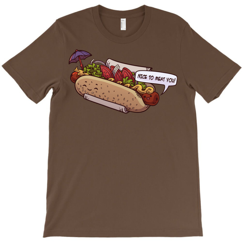 Friendly Hotdog Cute T-shirt | Artistshot