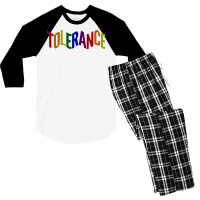 Tolerance Boy Men's 3/4 Sleeve Pajama Set | Artistshot