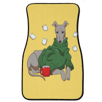 Greyhound Cocoa Trending Front Car Mat | Artistshot