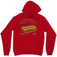 National Hot Dog Day 17 July Yellow Unisex Hoodie | Artistshot