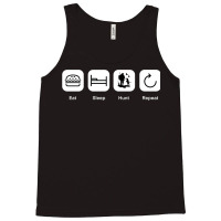 Eat Sleep Hunt Repeat Girl Tank Top | Artistshot