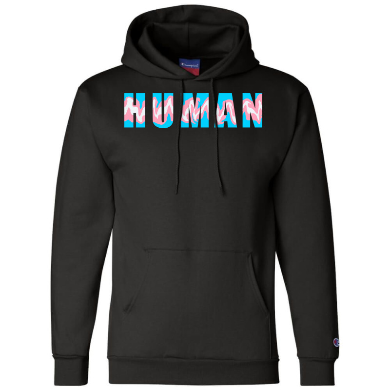 Human Transgender Pride Tumblr Champion Hoodie | Artistshot