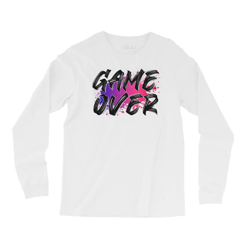 Game Over For Light Long Sleeve Shirts | Artistshot