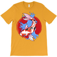 Koi Carp Garden Pond Vintage T-shirt | Artistshot