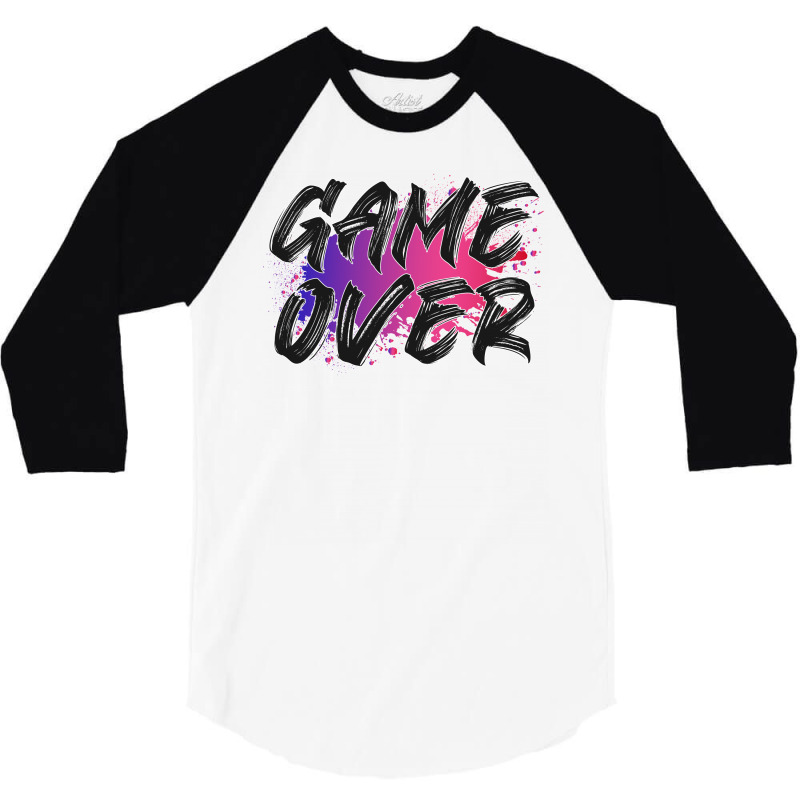 Game Over For Light 3/4 Sleeve Shirt | Artistshot