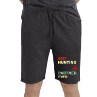 Best Hunting Partner Ever Hippie Vintage Short | Artistshot