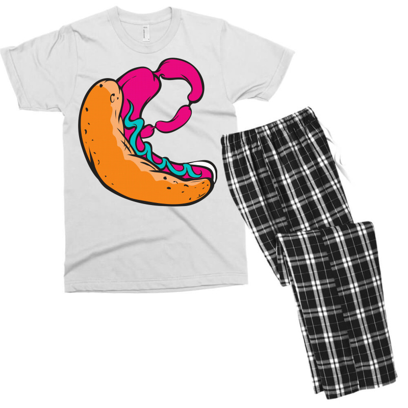 Hotdog 80s Men's T-shirt Pajama Set | Artistshot