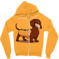 Hot Dawg Cool Zipper Hoodie | Artistshot