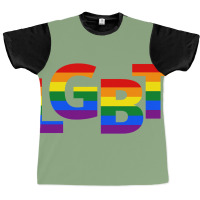 Lgbt Quote Hipster Graphic T-shirt | Artistshot