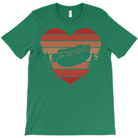 Cute Red Vintage Heart Hotdogs Valentine Day Love T-shirt | Artistshot