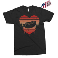 Cute Red Vintage Heart Hotdogs Valentine Day Love Exclusive T-shirt | Artistshot