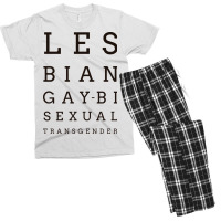 Lgbtiq Oculist 70s Men's T-shirt Pajama Set | Artistshot