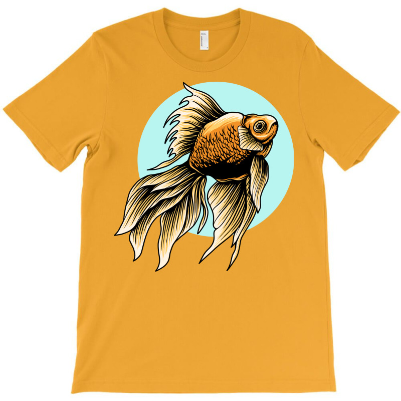 Koi Fish Backprint Hippie T-shirt | Artistshot