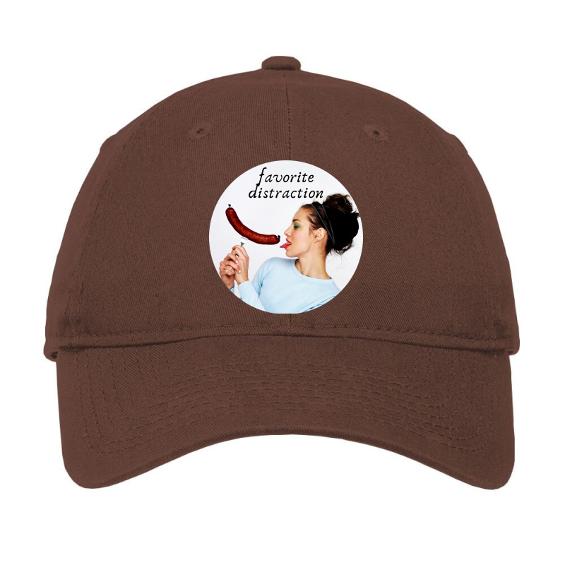 Favorite Distraction Quote Adjustable Cap | Artistshot