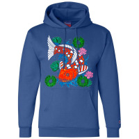 Koi Fish Cool Quote Champion Hoodie | Artistshot