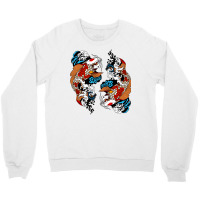 Koi Fish Art Lovers Koi Fish Owners Music Crewneck Sweatshirt | Artistshot