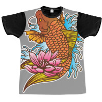 Koi Fish Cool Japanese Tattoo Jinli Japan Coi Carp Graphic T-shirt | Artistshot