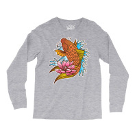 Koi Fish Cool Japanese Tattoo Jinli Japan Coi Carp Long Sleeve Shirts | Artistshot