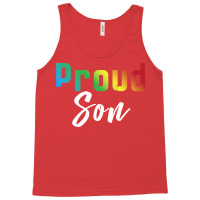 Proud Son Lgbt Pride  Son Of Gay Lesbian Gift Girl Tank Top | Artistshot