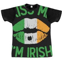 St Patricks Day - Kiss Me Im Irish Graphic T-shirt | Artistshot