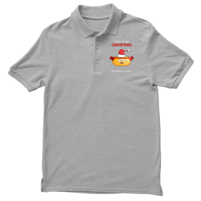 This Is My Christmas Pajama  Hot Dog Family Matchi Men's Polo Shirt | Artistshot