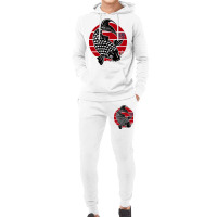 Koi Fish Vintage Japan Sunset Hoodie & Jogger Set | Artistshot