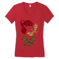 A Dance With Dragons Women's V-neck T-shirt | Artistshot