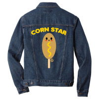 Corn Star Travel Men Denim Jacket | Artistshot